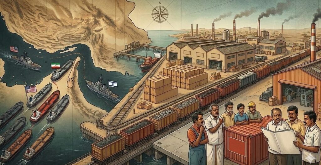 ஈரான் அமெரிக்க போர் ஆட்டம் காணும் கோவை திருப்பூர்