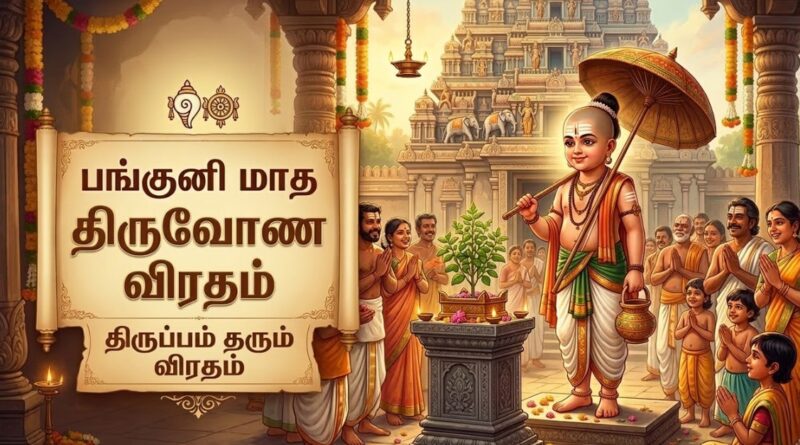 திருப்பம் தரும் பங்குனி மாத திருவோண விரதம்