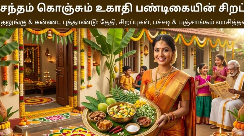 வசந்தம் கொஞ்சும் உகாதி பண்டிகையின் சிறப்பு