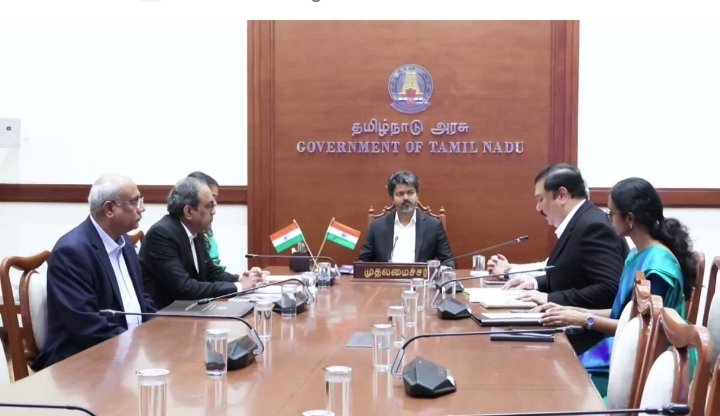 1 மாதத்திற்குள் மிகப் பெரிய சாதனை படைத்த முதலமைச்சர் விஜய்!!- 8200 பேருக்கு வேலைவாய்ப்பு தமிழ்நாடு அரசுடன் ஒப்பந்தமிட்டது L&T நிறுவனம்