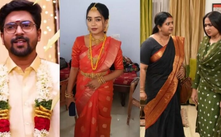 வீட்டிற்கு தெரியாமல் திருட்டுதனமாய் திருமணம் செய்யும் மனோஜ் ஆனால் மனோஜிற்காக முத்துவிடவும் மீனா விடமும் கெஞ்சும் விஜயா